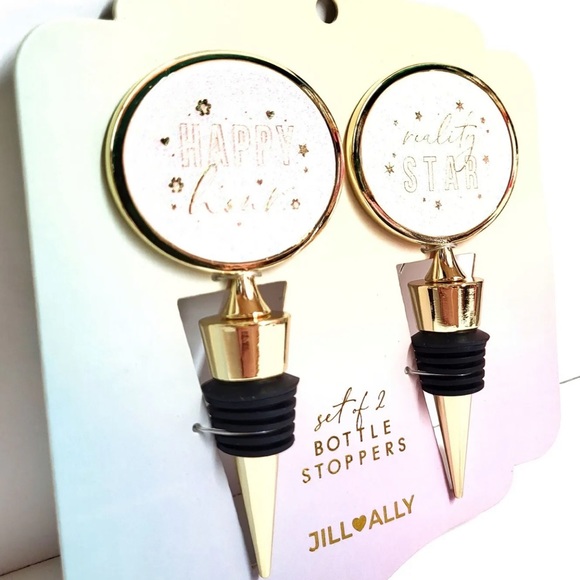 Jill & Ally Set of 2 Bottle Stoppers - Picture 2 of 5